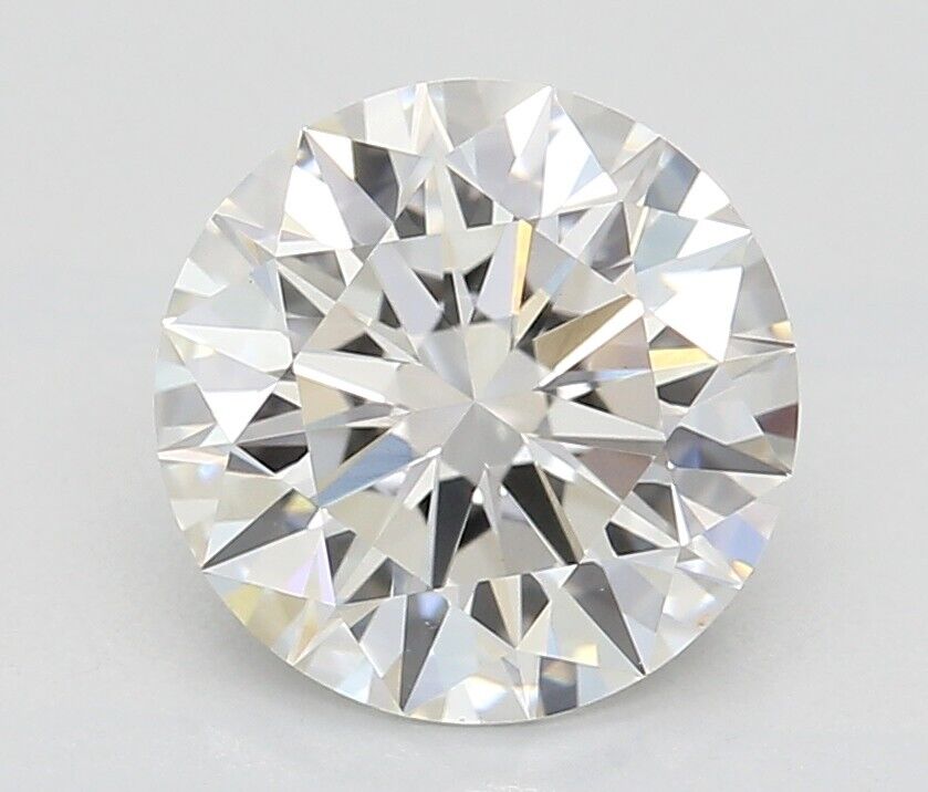 Lab Grown 6.02 Cts ROUND Cut IGI Certified CVD Diamond G Color VS1 Clarity STONE