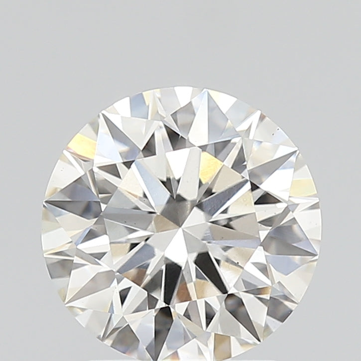 Lab Grown 2.34 Ct ROUND Cut IGI Certified CVD Diamond H Color VS1 Clarity