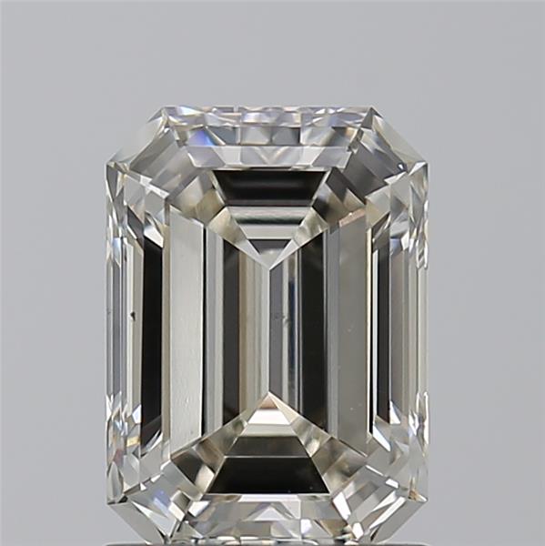 Lab Grown 1.60 Ct EMERALD Cut IGI Certified CVD Diamond I Color VS1 Clarity