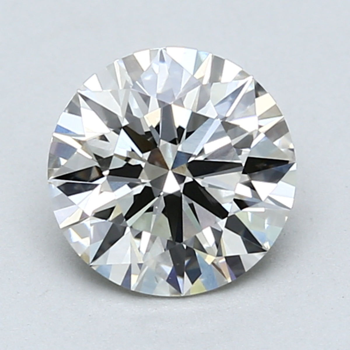 Lab Grown 1.50 Ct ROUND Cut IGI Certified CVD Diamond H Color VS1 Clarity