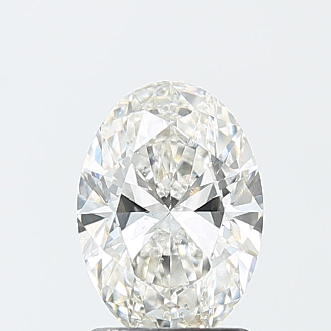 Lab Grown 1.54 Ct OVAL Cut IGI Certified CVD Diamond H Color VS2 Clarity