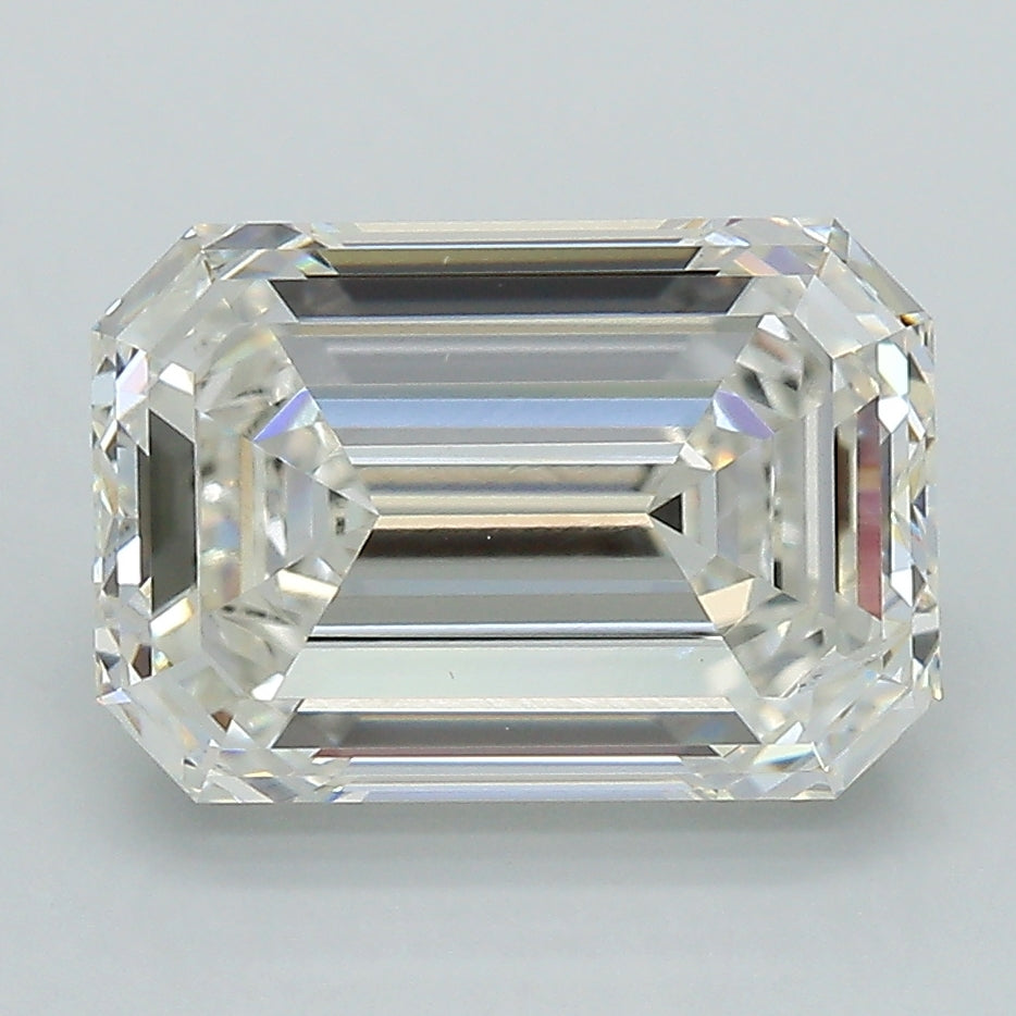 Lab Grown 4.00 Ct EMERALD Cut IGI Certified CVD Diamond G Color SI1 Clarity