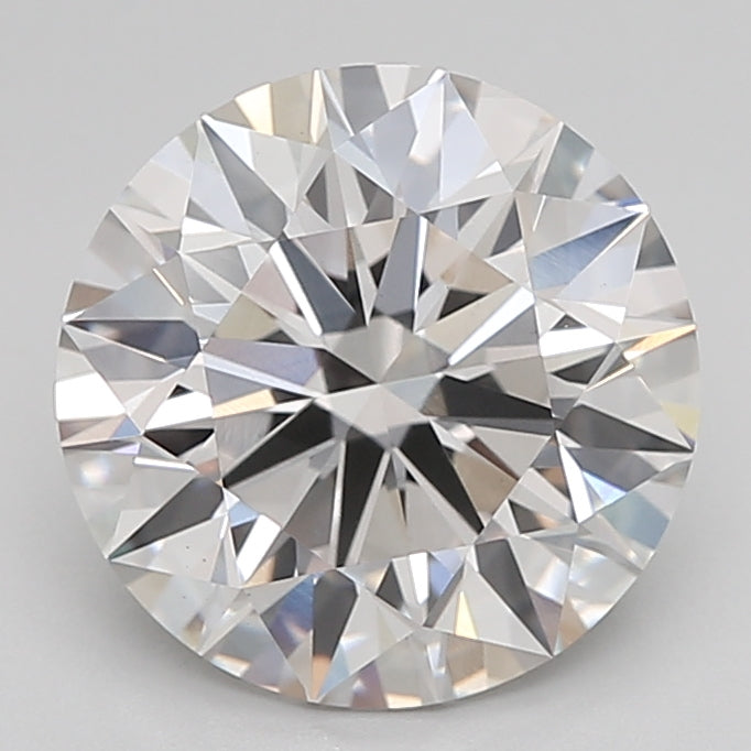 Lab Grown 3.21 Ct ROUND Cut IGI Certified CVD Diamond I Color VS1 Clarity