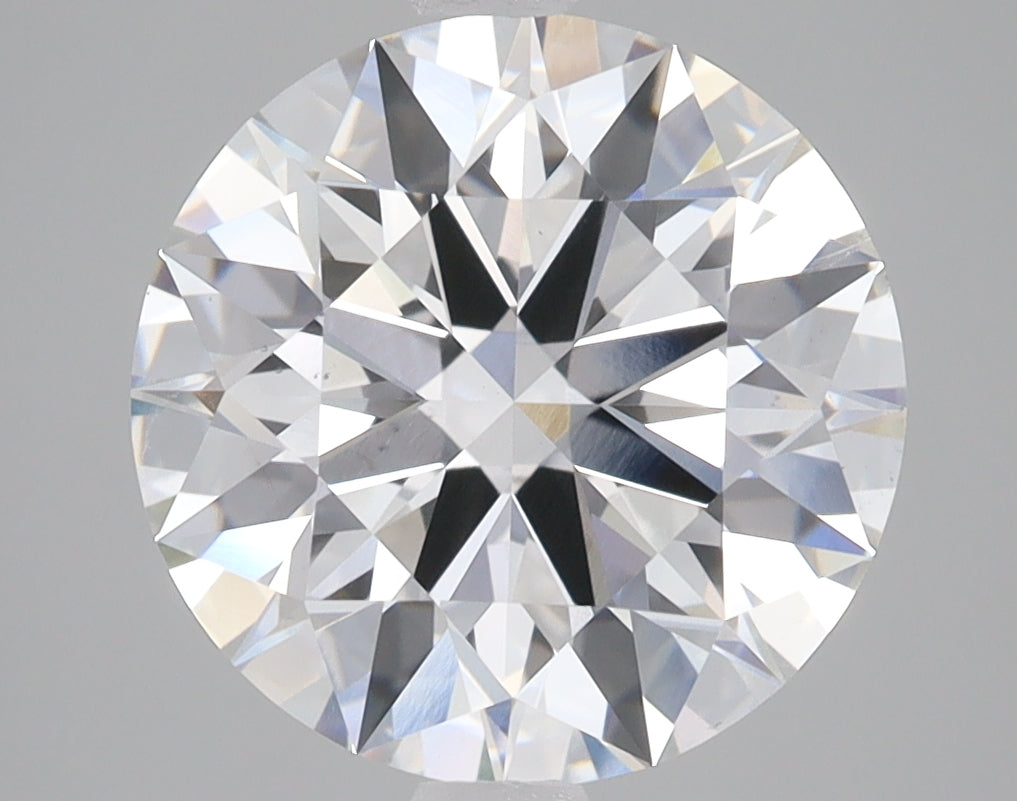 Lab Grown 4.49 Ct ROUND Cut IGI Certified CVD Diamond F Color SI1 Clarity