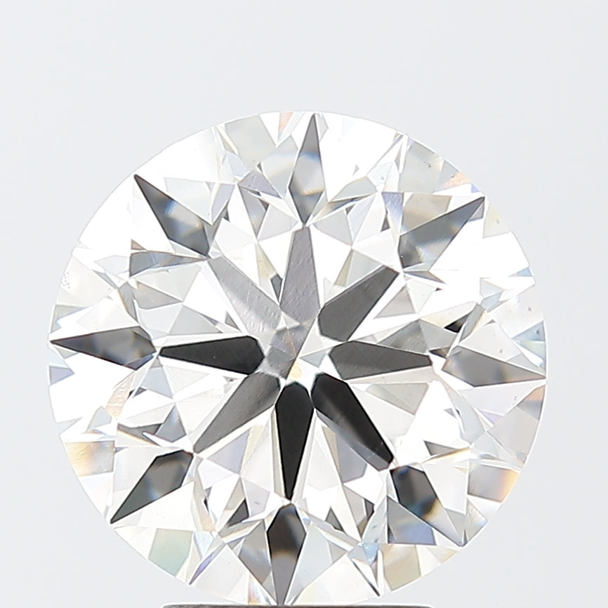 Lab Grown 5.02 Ct ROUND Cut IGI Certified CVD Diamond H Color VS1 Clarity