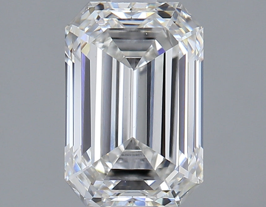 Lab Grown 1.83 Ct EMERALD Cut IGI Certified CVD Diamond F Color VS1 Clarity