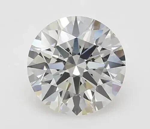 Round Cut 1.09 Cts IGI Certified Lab Grown CVD Diamond G Color VS2 Clarity