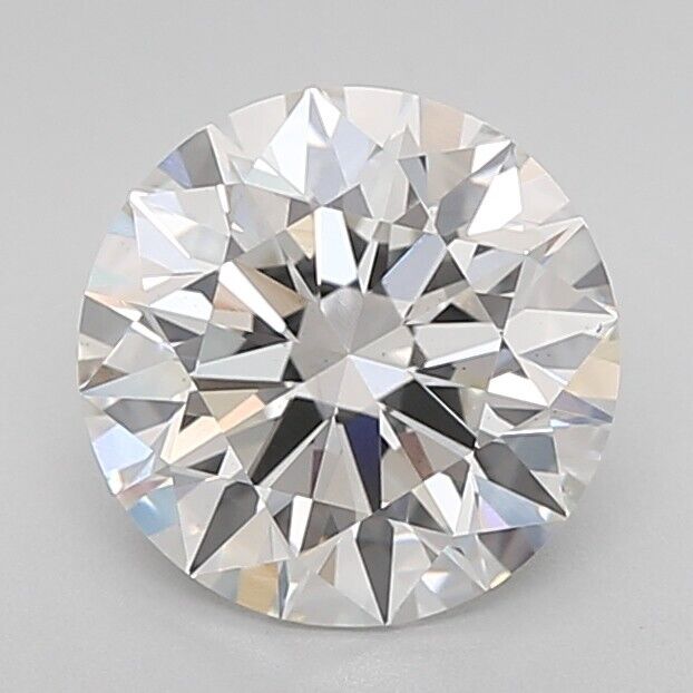 ROUND Cut 4.11 Ct Lab Grown IGI Certified CVD Diamond G Color VS2 Clarity