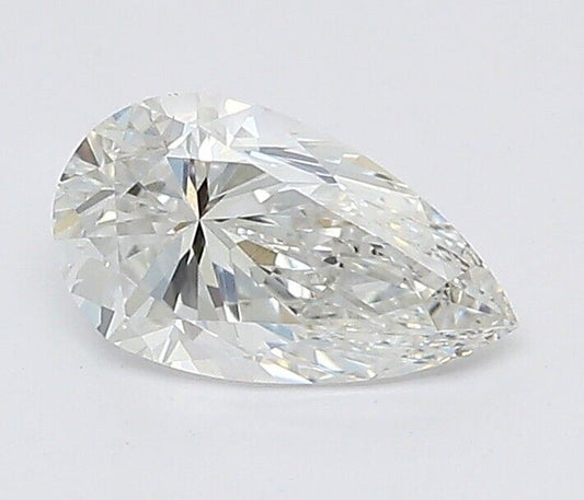 0.33 Ct pear Cut IGI Certified Lab Grown CVD Diamond F Color VS1 Clarity STONE