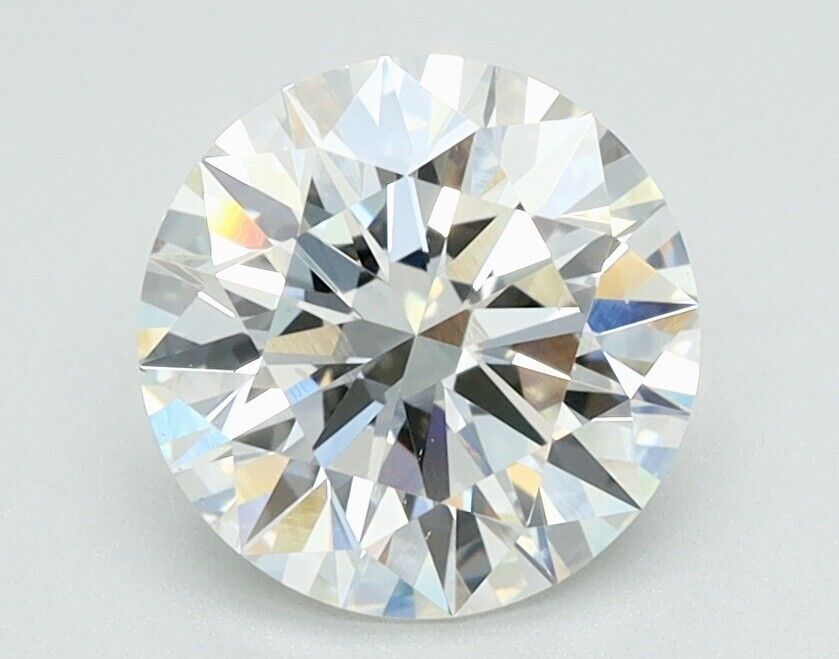 Lab Grown IGI CERTIFIED Loose CVD Diamond 2.00 Ct White-F Color VS2 Clarity