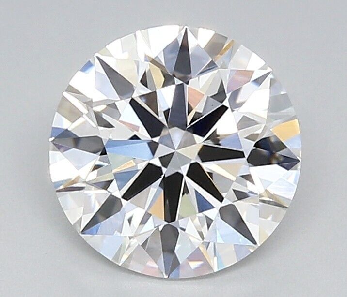 ROUND EXCELLENT CUT 1.12 CT H VS2 IGI CERTIFIED CVD LAB GROWN LOOSE DIAMOND