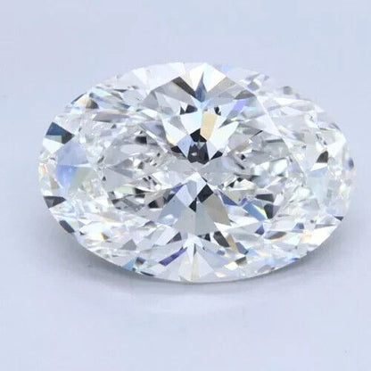 OVAL Cut 2.02 Cts E Color VS2 Clarity GIA Certified Lab Grown CVD Diamond