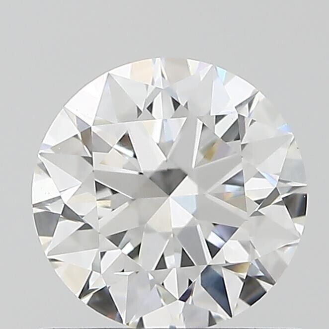 Lab Grown CVD Diamond F Color VS2 Clarity 1.04 Cts Round Cut IGI Certified