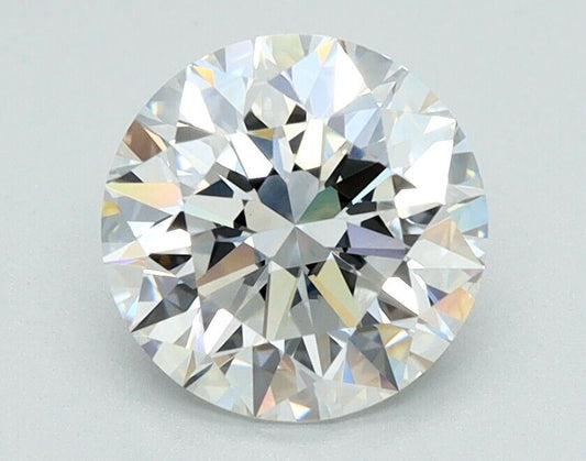 Round Excellent Cut 1.50 cts E VS1 IGI Certified CVD Lab Grown Loose Diamonds