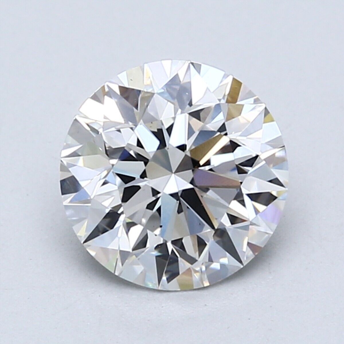 Round Cut 2.02 Cts E Color VS2 Clarity GIA Certified Lab Grown CVD Diamond