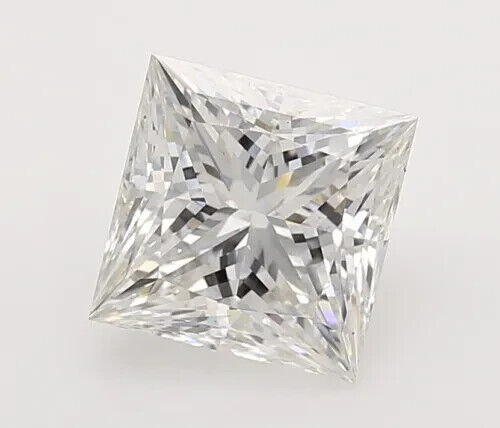 Princess Cut 2.00 Ct G Color SI2 IGI Certified Lab Grown CVD Diamond FREE SHIP.