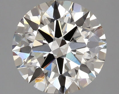 Round Excellent Cut 3.56 cts H VS1 IGI Certified CVD Lab Grown Loose Diamonds