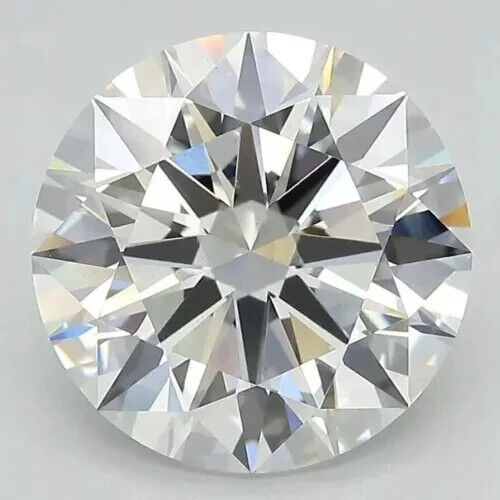 ROUND Cut 4.84 Ct Lab Grown IGI Certified CVD Diamond G Color VS1 Clarity