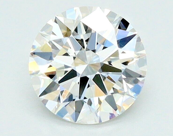 Uncertified 1.04 Cts ROUND Cut  Lab Grown CVD Diamond F Color VS1 Clarity STONE