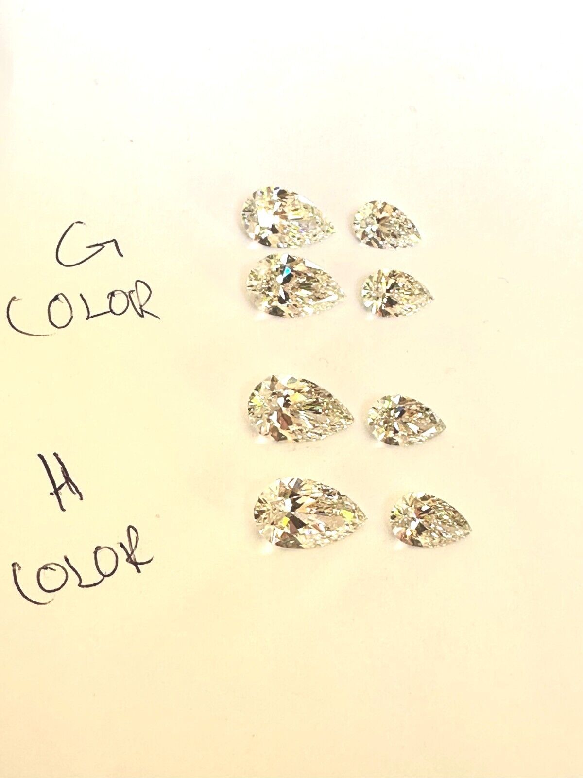 11.50 CARAT PEAR SHAPE IGI Certified Lab Grown CVD Diamond H VS1 EARRING SET