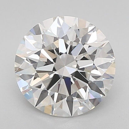 ROUND Cut 4.10  Ct Lab Grown IGI Certified CVD Diamond F Color VS2 Clarity