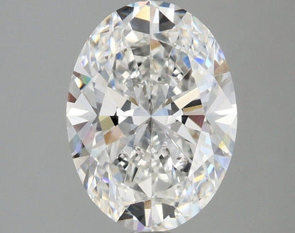 Oval Cut  CVD 2.51 Ct E Color VVS2 IGI Certified Lab Grown CVD loose Diamond