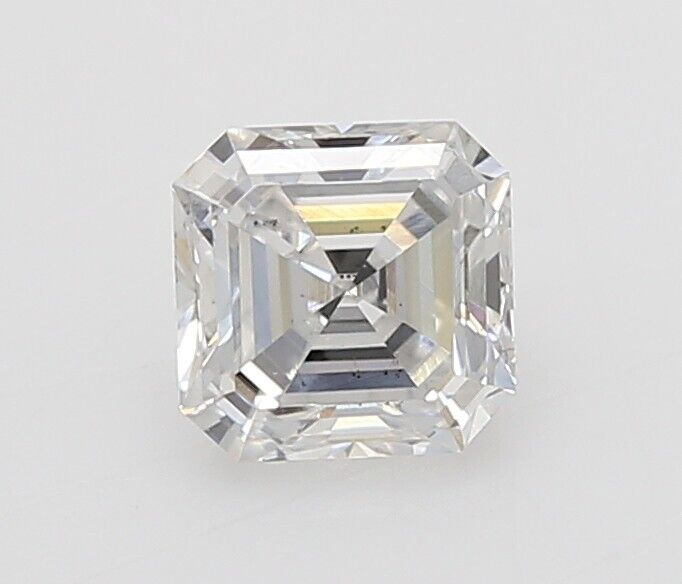 0.31 CTS ASSCHER Cut IGI Certified Lab Grown CVD Diamond E Color VS2 Clarity