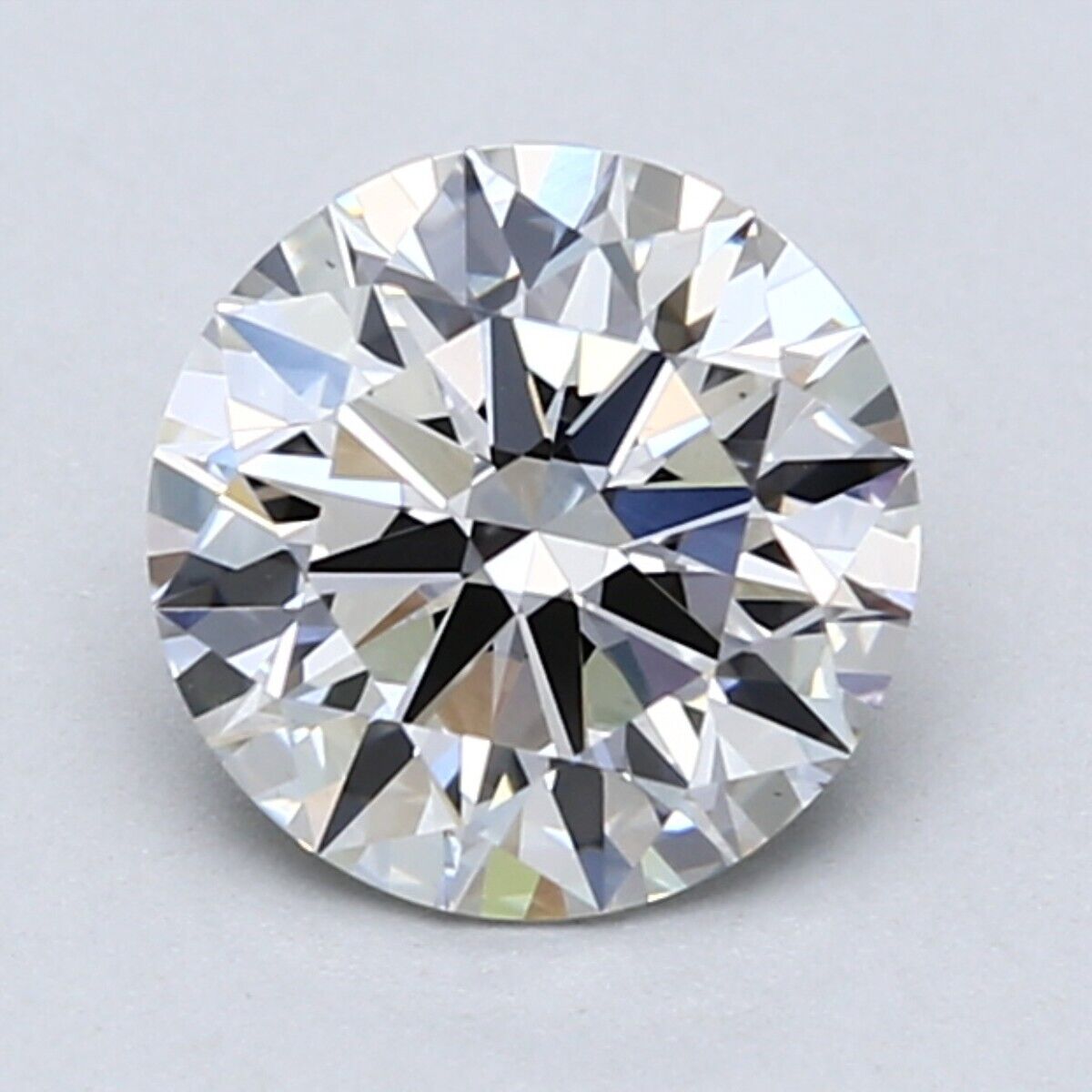 LAB GROWN ROUND EXCELLENT CUT 1.51 CT H VS1 IGI CERTIFIED CVD LOOSE DIAMOND