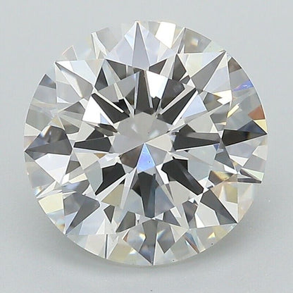 ROUND EXCELLENT CUT 3.11 Cts E VS1 IGI CERTIFIED CVD LAB GROWN LOOSE DIAMOND