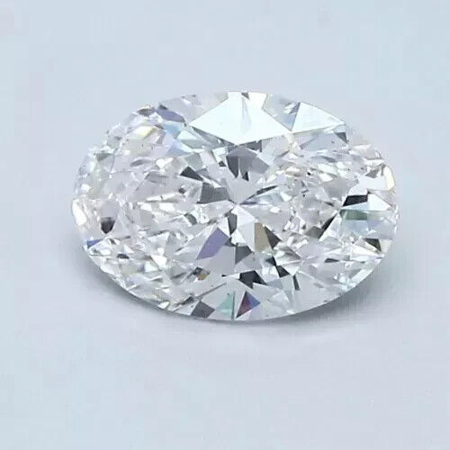 OVAL Cut 3.15 Cts IGI Certified Lab Grown CVD Diamond E Color SI1 Clarity STONE