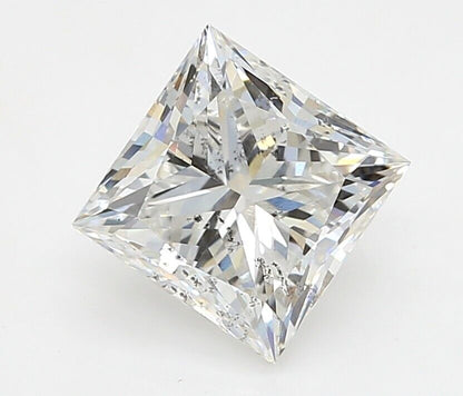 Princess Cut 2.00 Ct G Color SI2 IGI Certified Lab Grown CVD Diamond