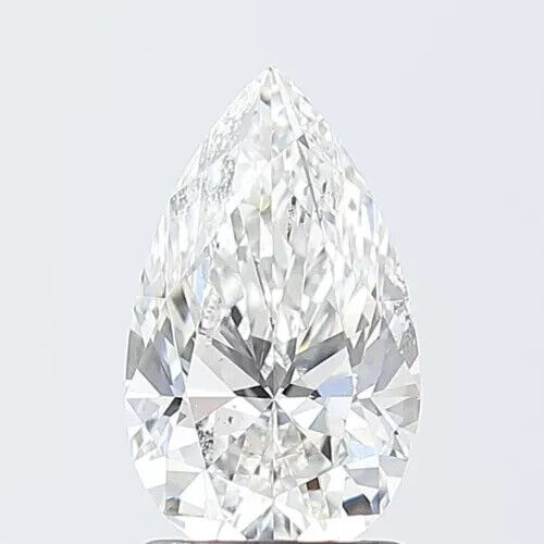 PEAR Cut 8.08 Cts IGI CERTIFIED LAB GROWN CVD Diamond F Color VS2 Clarity