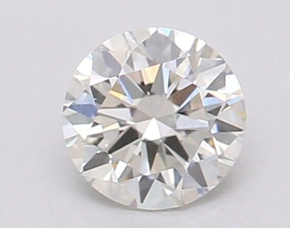 0.21 Cts Round Cut IGI Certified Lab Grown CVD Diamond H Color VVS2 Clarity