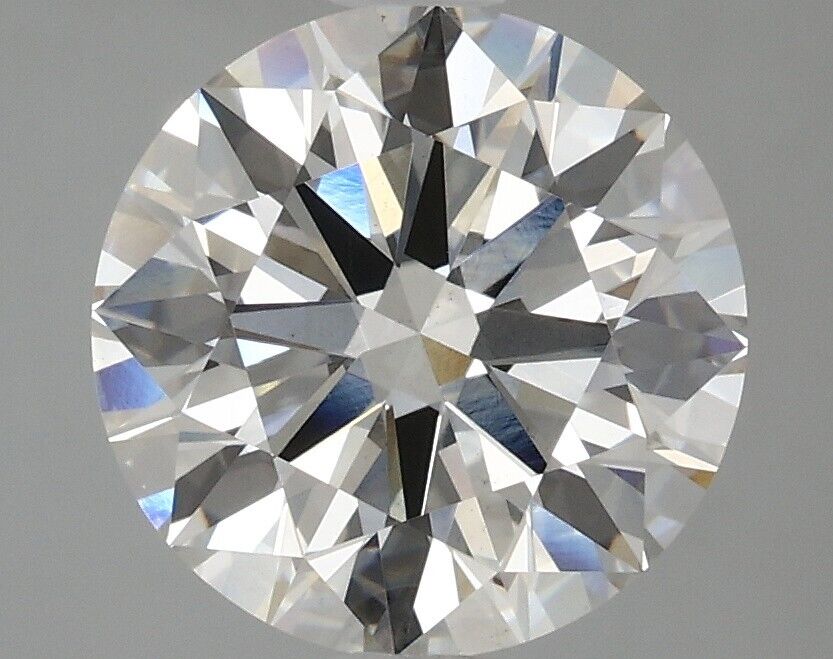 Round Excellent Cut 3.59 cts H VS1 IGI Certified CVD Lab Grown Loose Diamonds