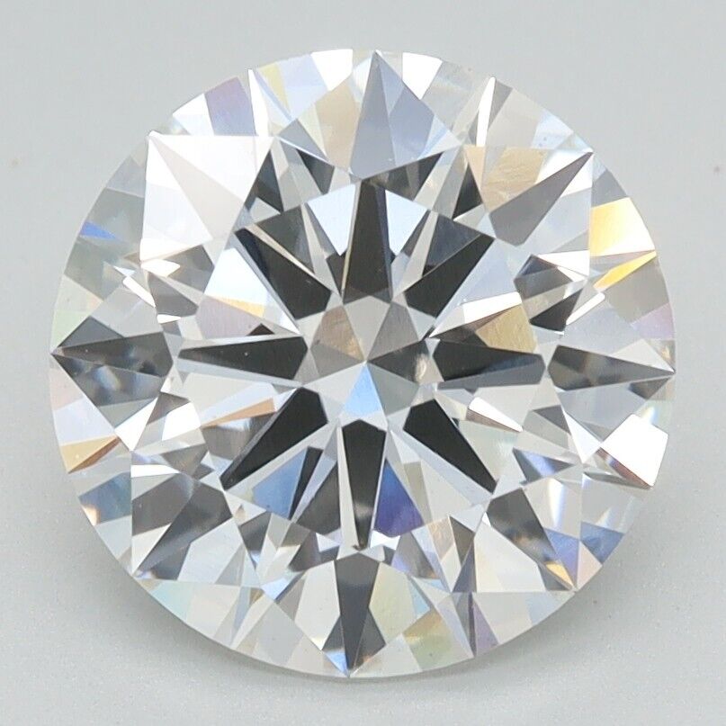 Round Excellent Cut 2.79 Cts F VS1 IGI Certified CVD Lab Grown Loose Diamonds