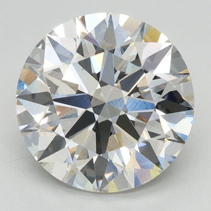 Round Excellent Cut 3.52 cts H VS2 IGI Certified CVD Lab Grown Loose Diamonds