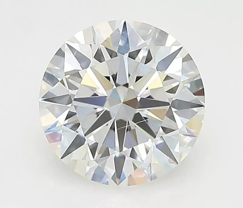 ROUND EXCELLENT CUT  7.04 CT F VS2 IGI CERTIFIED CVD LAB GROWN LOOSE DIAMOND