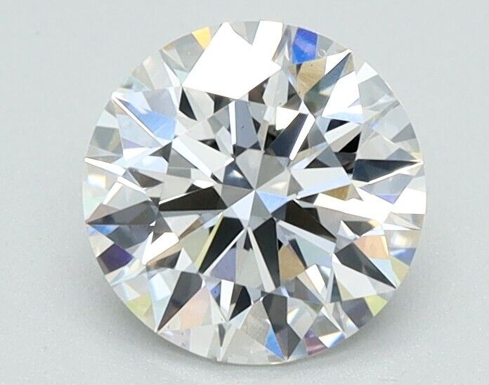 Round Excellent Cut 1.00 cts F VS1 IGI Certified CVD Lab Grown Loose Diamonds