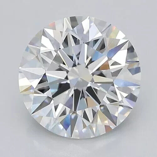 ROUND Cut 4.68 Ct Lab Grown IGI Certified CVD Diamond F Color VS2 Clarity