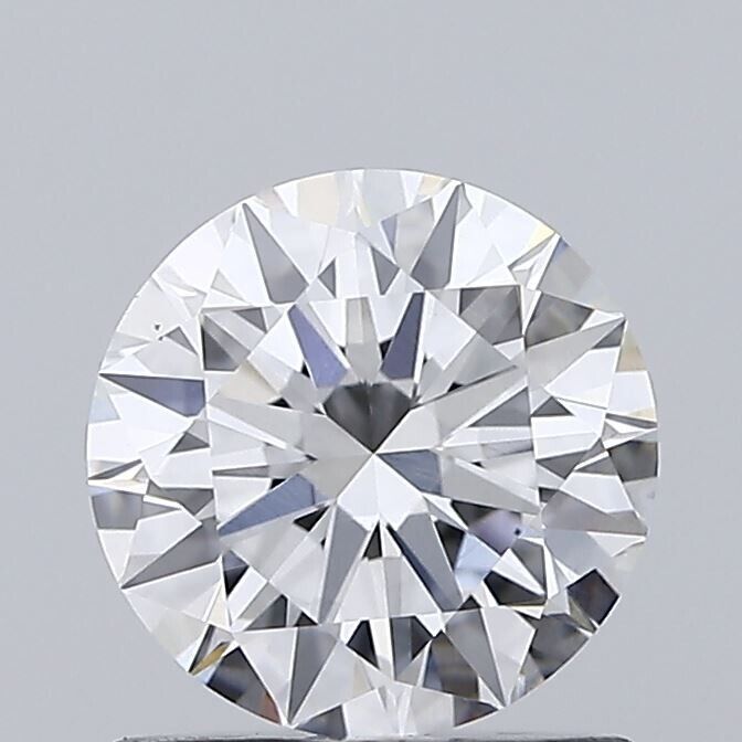 Uncertified 1.00 Cts ROUND Cut Lab Grown CVD Diamond F Color VS1 Clarity STONE