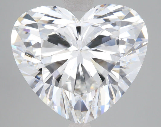 LAB GROWN IGI CERTIFIED 9.05 Cts HEART SHAPE F Color VS1 Clarity CVD Diamond