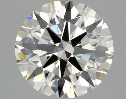 Round Excellent Cut 3.50 cts H VVS2 IGI Certified CVD Lab Grown Loose Diamonds