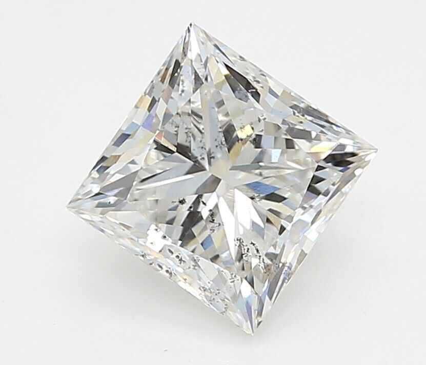 Princess Cut 2.00 Ct G Color SI2 IGI Certified Lab Grown CVD Diamond