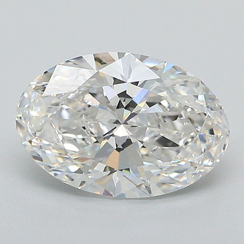 OVAL Cut 1.68 Cts GIA Certified Lab Grown CVD Diamond F Color VS1 Clarity