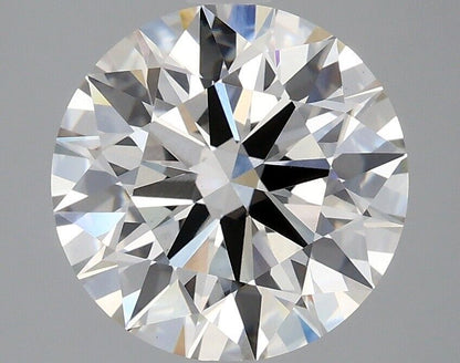 Round Excellent Cut 3.55 cts H VS1 IGI Certified CVD Lab Grown Loose Diamonds