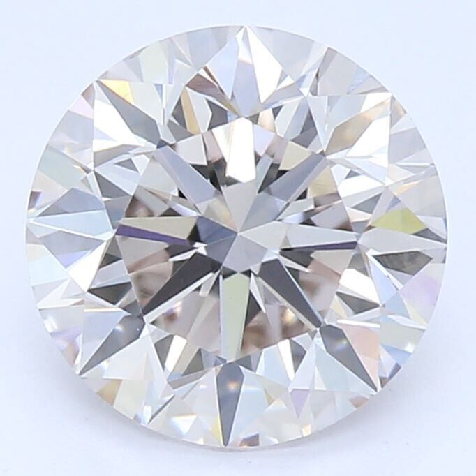 ROUND EXCELLENT CUT 1.30 Ct J VS2 IGI Certified CVD Lab Grown LOOSE Diamond