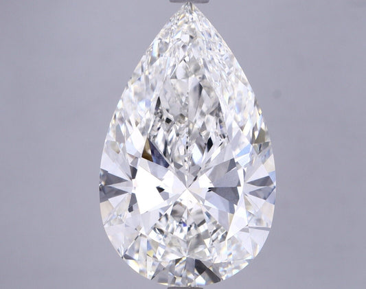 Lab Grown CVD Diamond 7.00 CARAT PEAR SHAPE IGI Certified G VS1 