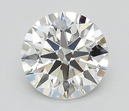 ROUND EXCELLENT CUT 3.01 Cts G VVS2 IGI CERTIFIED CVD LAB GROWN LOOSE DIAMOND