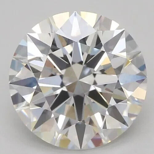 Round Cut 1.01 Cts IGI Certified Lab Grown CVD Diamond E Color VS2 Clarity