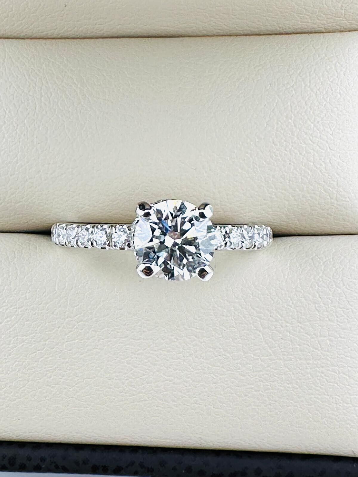 1.01 Ct OVAL E VVS2 Lab Grown CVD Diamond Engagement 14K Gold Ring Size 6.25